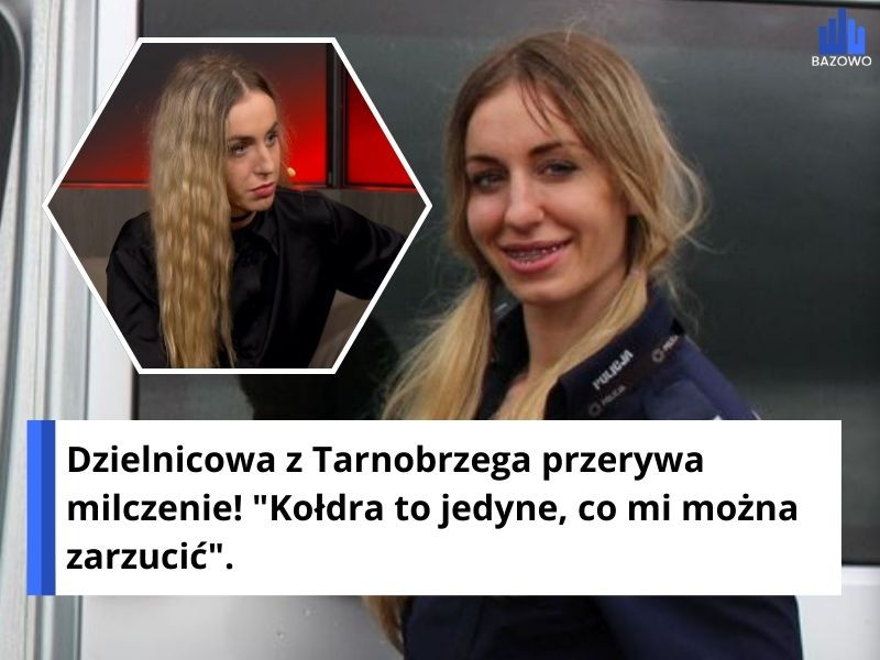 Dzielnicowa z Tarnobrzega przerywa milczenie! "Kołdra to jedyne, co mi można zarzucić".